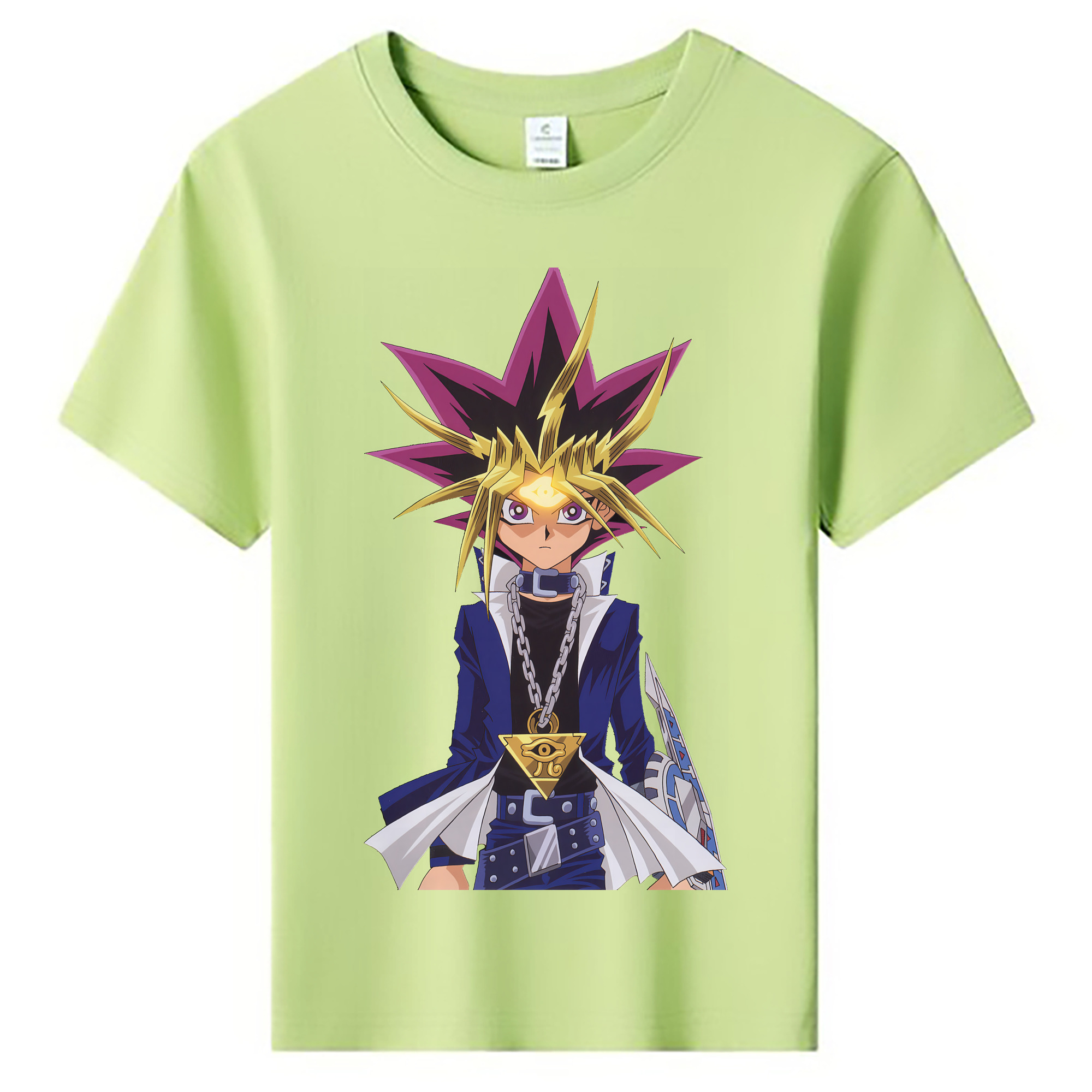 （画像用） 遊☆戯☆王 Yu-Gi-Oh! 綿100％キッズTシャツ（フロントプリント）